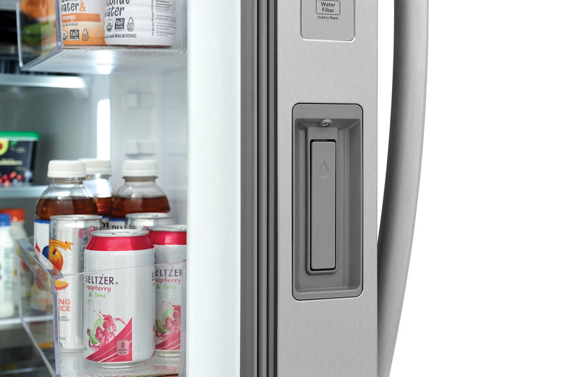 Réfrigérateur Frigidaire Gallery de 26 pi3 et de 36 po à compartiments juxtaposés - acier inoxydable - GRSN2620AF