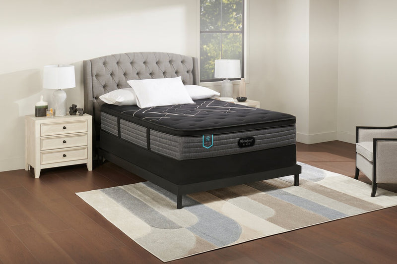 Matelas ferme à Euro-plateau Executive Suite de série Hotel de Beautyrest BlackMD pour lit simple très long