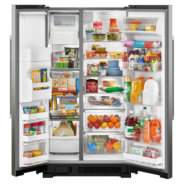 Réfrigérateur Maytag de 25 pi³ et de 36 po à compartiments juxtaposés - acier inoxydable - MRSF4036PZ
