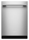 Lave-vaisselle KitchenAid de 24 po et de 44 dBA avec troisième panier 360° Max JetsMC - acier inoxydable PrintShieldMC - KDTS424SPS 