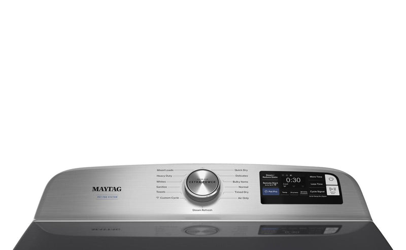 Sécheuse à gaz Animal Pet Pro de Maytag de 7,4 pi3 - Acier Minuit - MGD7205RF