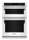 Four mural combiné avec four à micro-ondes KitchenAid de 30 po de 6,4 pi3 et friture à air - KOEC530PWH