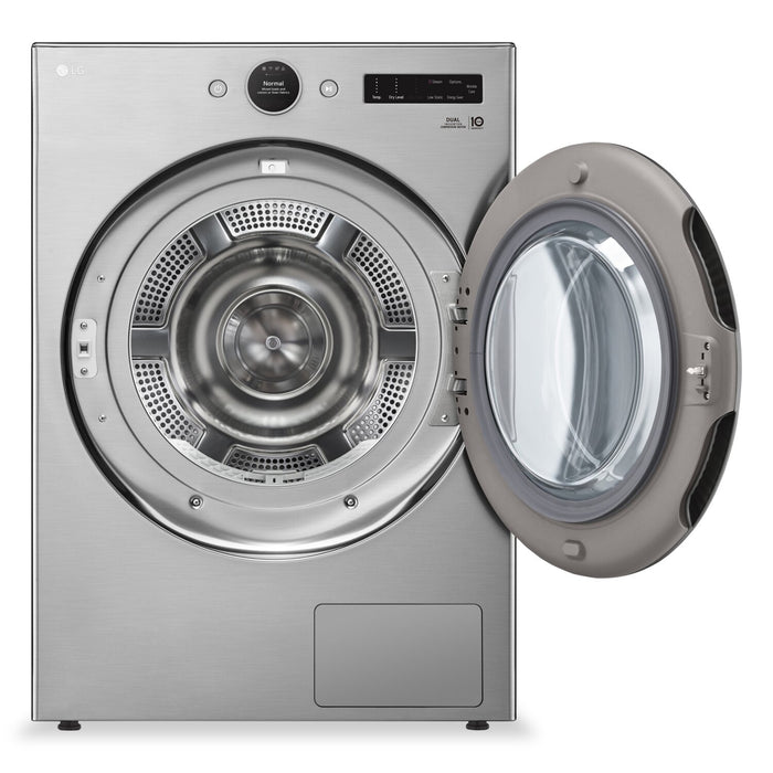 Sécheuse LG de 7,8 pi³ avec pompe à chaleur - acier graphite - superposable - DLHC5502V