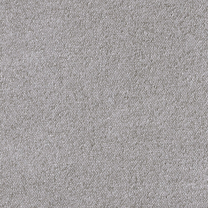 Tête de lit rembourrée Amos en tissu gris capitonné - format lit double