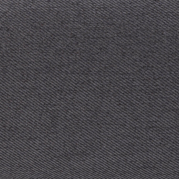 Sofa Brook de 84 po en tissu avec coussins capitonnés - anthracite 
