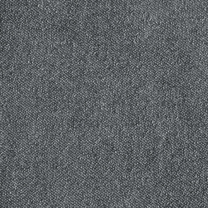 Tête de lit rembourrée Amos en tissu anthracite capitonné - format très grand lit