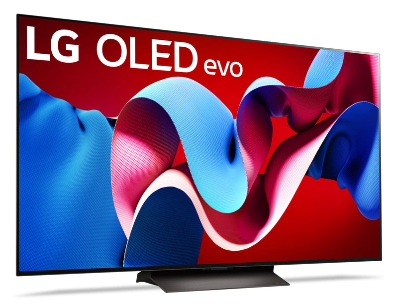 Téléviseur intelligent DELO evo LG 4K de 77 po à 120 Hz avec HDR10, webOS et FreeSyncMC AMD (OLED77C4PUA)