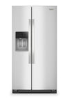 Réfrigérateur Whirlpool de 28,7 pi³ et de 36 po à compartiments juxtaposés - acier inoxydable résistant aux traces de doigts - WRSF5536RZ