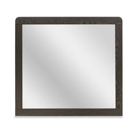  Miroir de commode de chambre à coucher Sable - gris foncé