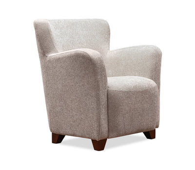 Zello 29.75" Linen-Look Fabric Accent Chair - Linen | Fauteuil d'appoint Zello 29,75 po en tissu d'apparence lin - Lin
