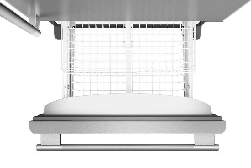 Réfrigérateur KitchenAid de 19 pi³ et de 30 po de profondeur standard à congélateur inférieur - KRBR130SPS