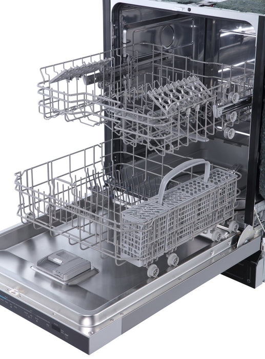 Lave-vaisselle Frigidaire de 24 po et de 49 dBA avec commandes sur le dessus et technologie DishSenseMC - acier inoxydable - FDHP4336AS