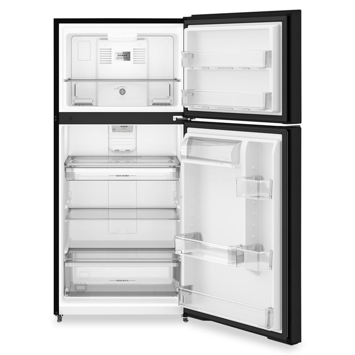 Réfrigérateur Maytag de 19 pi3 et de 30 po à congélateur supérieur avec mode garage - noir - MRTX5119SB