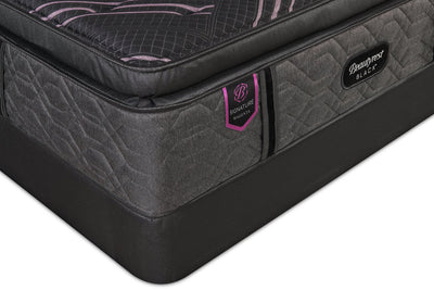 Beautyrest Black Signature Magenta Euro Pillowtop Queen Mattress Set | Ensemble Matelas à Euro-plateau épais Magenta Signature de Beautyrest BlackMD pour grand lit