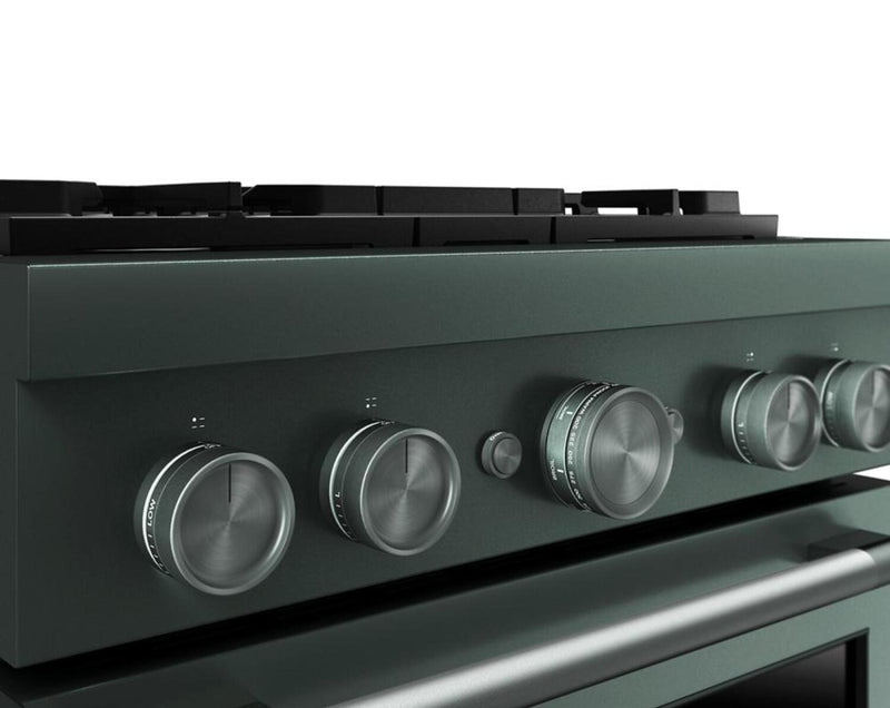 Cuisinière hybride KitchenAid de 4,1 pi3 avec mode de friture à air sans préchauffage - genièvre - KFDS930SJP
