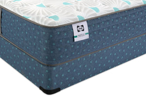 Ensemble Matelas à plateau régulier Cabo Resort Luxury Posturepedic Crown Jewel de Sealy pour lit double