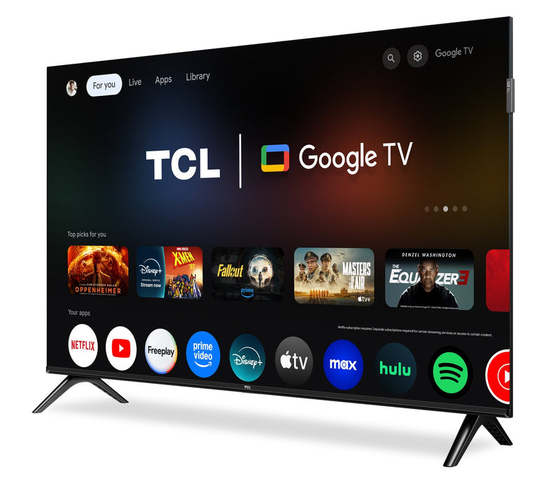 Téléviseur intelligent QLED TCL Q3K Full HD de 40 po avec boîtes quantiques et Google TV (40Q3K)