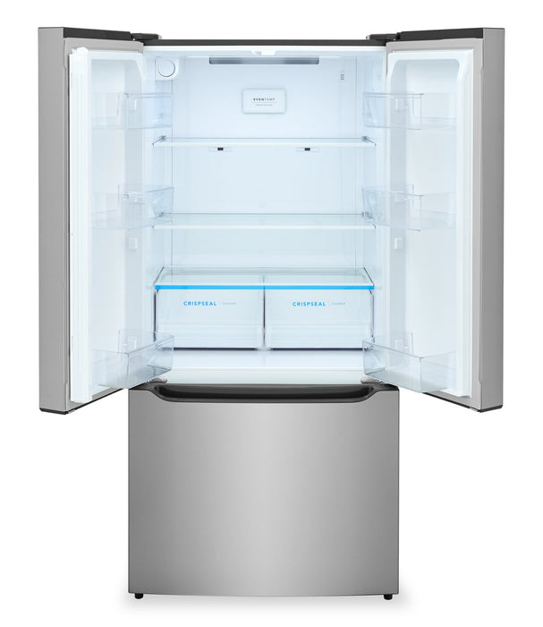 Réfrigérateur Frigidaire de 20 pi3 et de 33 po à portes françaises de profondeur comptoir - FRFG2033AV