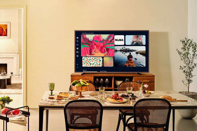 Téléviseur intelligent Neo QLED SAMSUNG LS03FW The Frame UHD 4K de 65 po avec Vision AI et système d’exploitation Tizen (QN65LS03FWFXZC) - modèle 2025