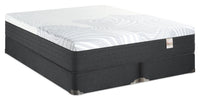 Ensemble matelas moelleux à plateau-coussin dans une boîte Spa 12 de Springwall pour très grand lit