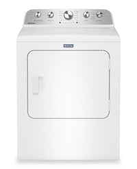  Sécheuse à gaz Maytag de 7,0 pi3 avec option Animal Pet Pro - blanche - MGD5605RW