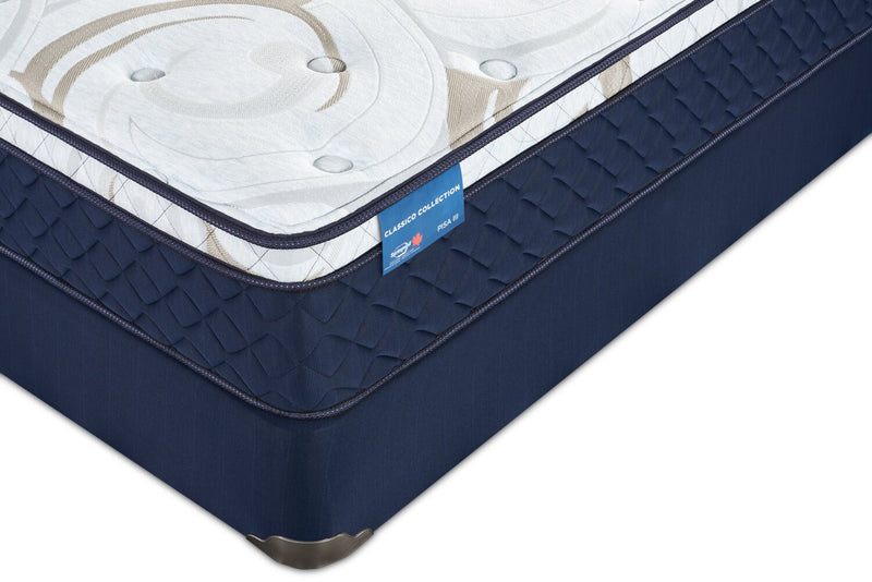 Ensemble matelas moyen à Euro-plateau Pisa IV de Springwall pour grand lit