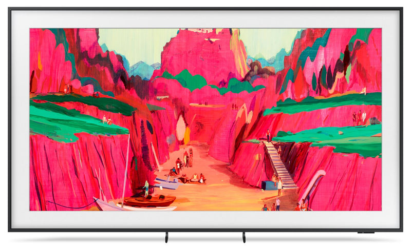 Téléviseur intelligent Neo QLED SAMSUNG LS03FW The Frame UHD 4K de 65 po avec Vision AI et système d’exploitation Tizen (QN65LS03FWFXZC) - modèle 2025