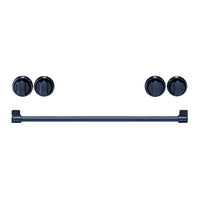 Ensemble de poignées et de boutons Thor Kitchen bleu métallisé pour cuisinière de 30 po - CKA-RG30-BLU