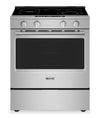 Cuisinière électrique encastrée Maytag de 5,3 pi3 et de 30 po avec friture à air sans préchauffage - acier inoxydable résistant aux traces de doigts - YMSES7030SZ