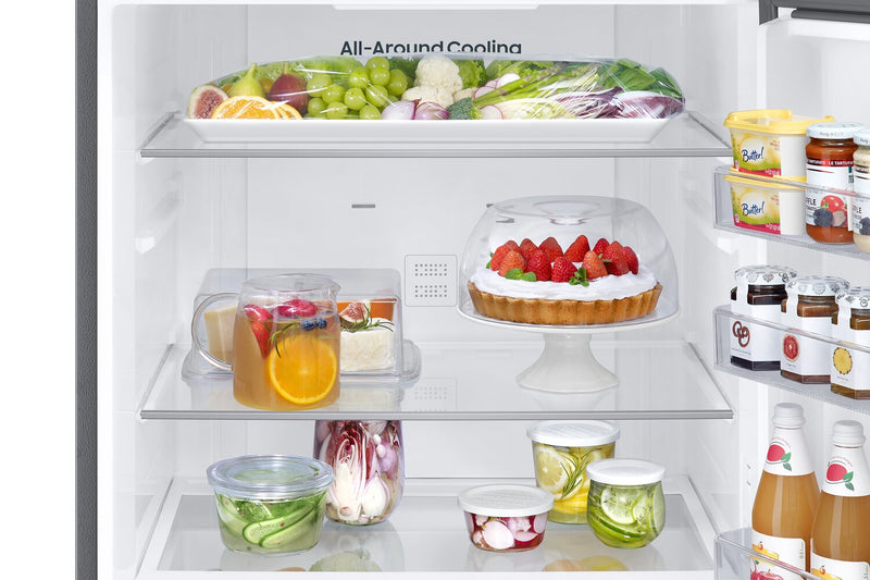 Réfrigérateur Samsung de 16,2 pi³ et de 30 po de profondeur comptoir à congélateur inférieur - fini d’apparence acier inoxydable - RB16DG6000SLAA