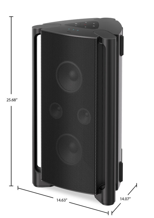 Haut-parleur de fête portatif de 220 W TCL TP200K avec cote étanche IPX4 (TP200K)