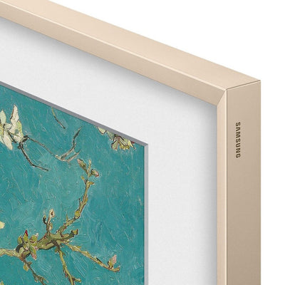 Samsung Customizable Bezel for 43" The Frame TV - Beveled Sand Gold | Cadre décoratif personnalisable pour téléviseur « The Frame » de 43 po de Samsung - sable doré biseauté