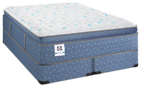  Ensemble Matelas Euro-plateau épais Paradiso Resort Luxury Posturepedic Crown Jewel de Sealy pour très grand lit