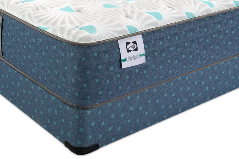 Ensemble Matelas à plateau régulier Cabo Resort Luxury Posturepedic Crown Jewel de Sealy pour grand lit