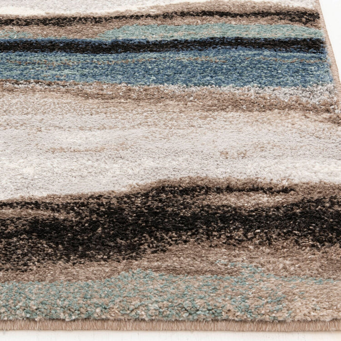 Carpette Lorin tissée à la machine de 7 pi x 10 pi - multicolore