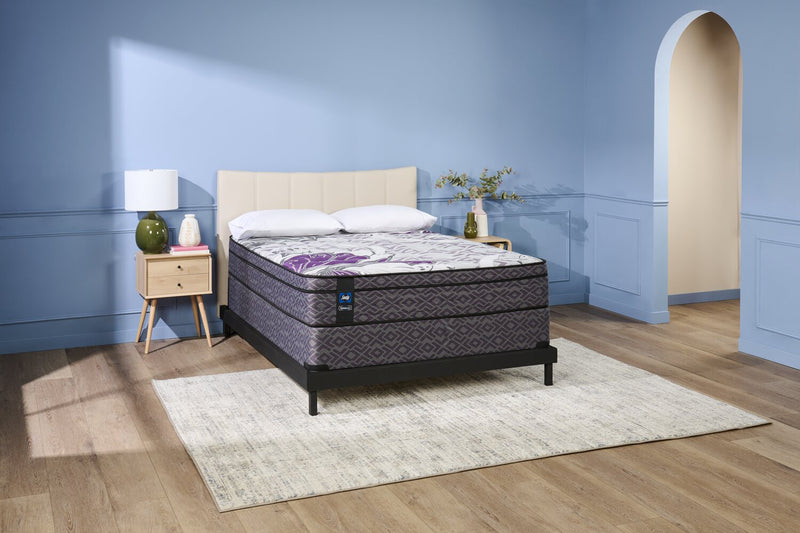 Ensemble Matelas à Euro-plateau Fiore 2.0 PosturepedicMD de Sealy pour grand lit