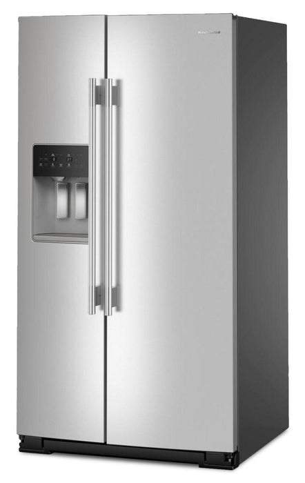 Réfrigérateur KitchenAid de 29 pi3 et de 36 po - acier inoxydable résistant aux traces de doigts - KRSF536RPS 