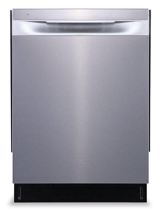 Lave-vaisselle Frigidaire de 24 po et de 49 dBA avec commandes sur le dessus et technologie DishSenseMC - acier inoxydable - FDHP4336AS