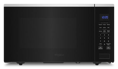 Whirlpool 1.6 Cu. Ft. Countertop Microwave with Sensor Cooking - YWMCS7022SZ | Four à micro-ondes de comptoir Whirlpool de 1,6 pi3 avec cuisson par capteur - YWMCS7022SZ