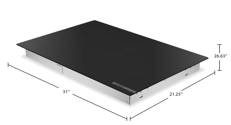 Surface de cuisson à induction Bosch de série 500 de 30 po à 5 brûleurs - NIT5063UC