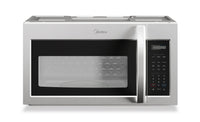  Four à micro-ondes à hotte intégrée Midea de 1,9 pi3 et de 30 po - MMO19S14ASTC 