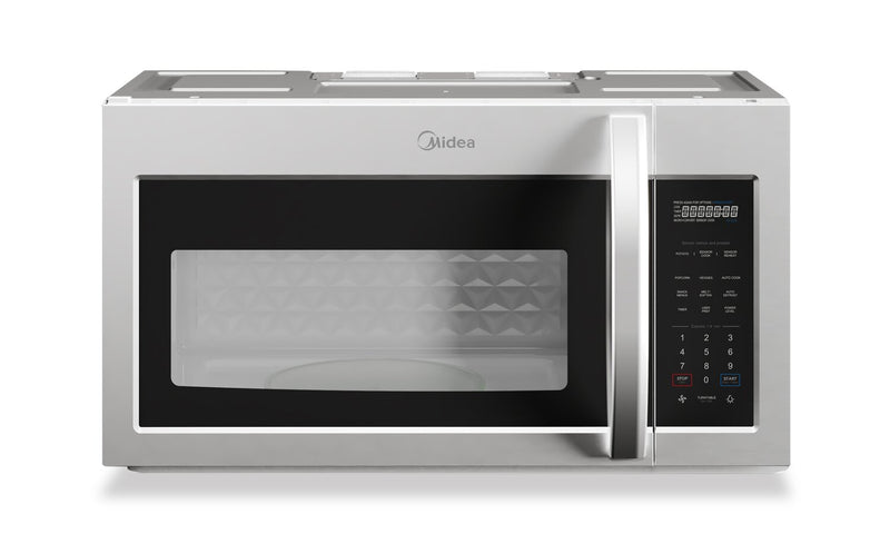 Four à micro-ondes à hotte intégrée Midea de 1,9 pi3 et de 30 po - MMO19S14ASTC