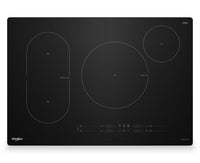  Surface de cuisson à induction Whirlpool de 30 po à 4 éléments - noire - WCIT7030SB