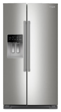  Réfrigérateur Maytag de 20,8 pi³ et de 36 po à compartiments juxtaposés - acier inoxydable résistant aux traces de doigts - MRSC6636RZ