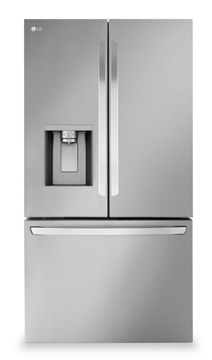 Réfrigérateur intelligent LG de 31 pi³ à portes françaises de profondeur standard MAXMC - LF31T6230S 