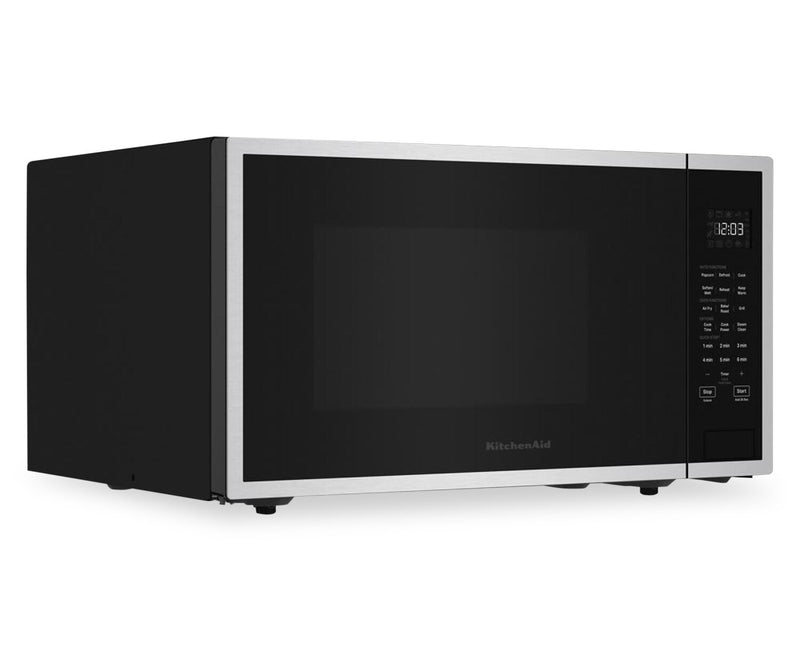 Four à micro-ondes de comptoir KitchenAid de 1,6 pi3 avec nettoyage à la vapeur - acier inoxydable - YKMCS122RSS
