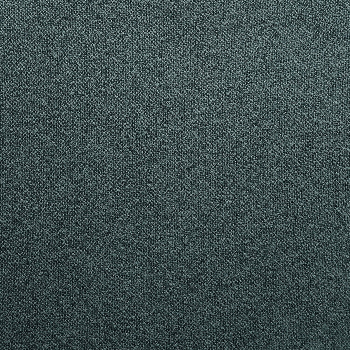 Tabouret Nash de hauteur comptoir en tissu de polyester et en métal avec siège pivotant - bleu