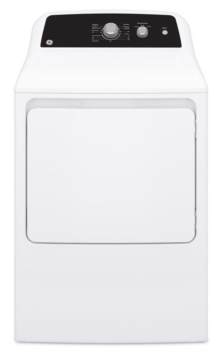 Laveuse à chargement par le haut de 4,4 pi3 et sécheuse électrique de 6,2 pi3 de GE avec cycle SaniFresh