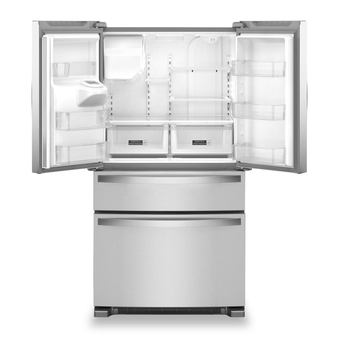 Réfrigérateur Whirlpool de 36 po et de 24,5 pi3 à portes françaises - acier inoxydable - WRMF3636RZ