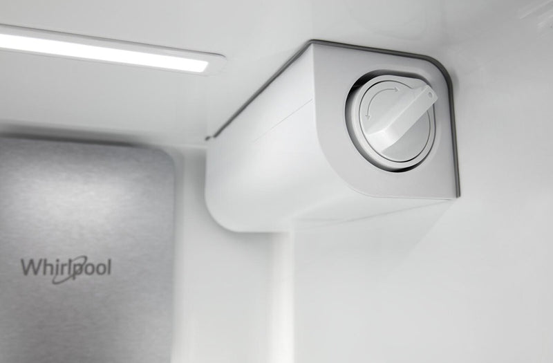 Réfrigérateur Whirlpool de 21 pi³ et de 36 po à compartiments juxtaposés - noir - WRSC5536RB